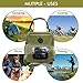 Solar Camping Shower Bag, 5 Gallons/20L Portable Camping Shower Bag with On/Off Switchable Shower Head for Camping Traveling Hiking Beach Swimming
