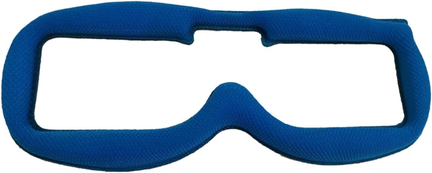 Comfortable Faceplate Sponge Padding for FPV Quad Goggles Blue