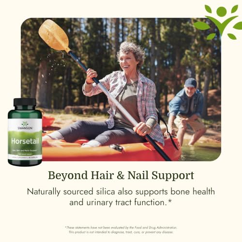 Swanson Horsetail Hair Skin and Nails Capsules