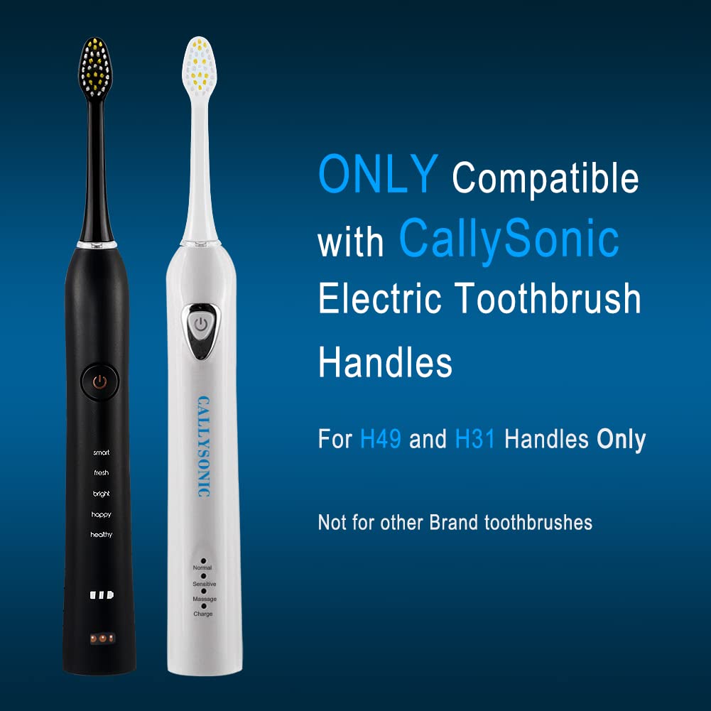 10 Têtes De Brosse à Dents Pour Callysonic H31 / H49 / H21 / H31-C – Lot économique !