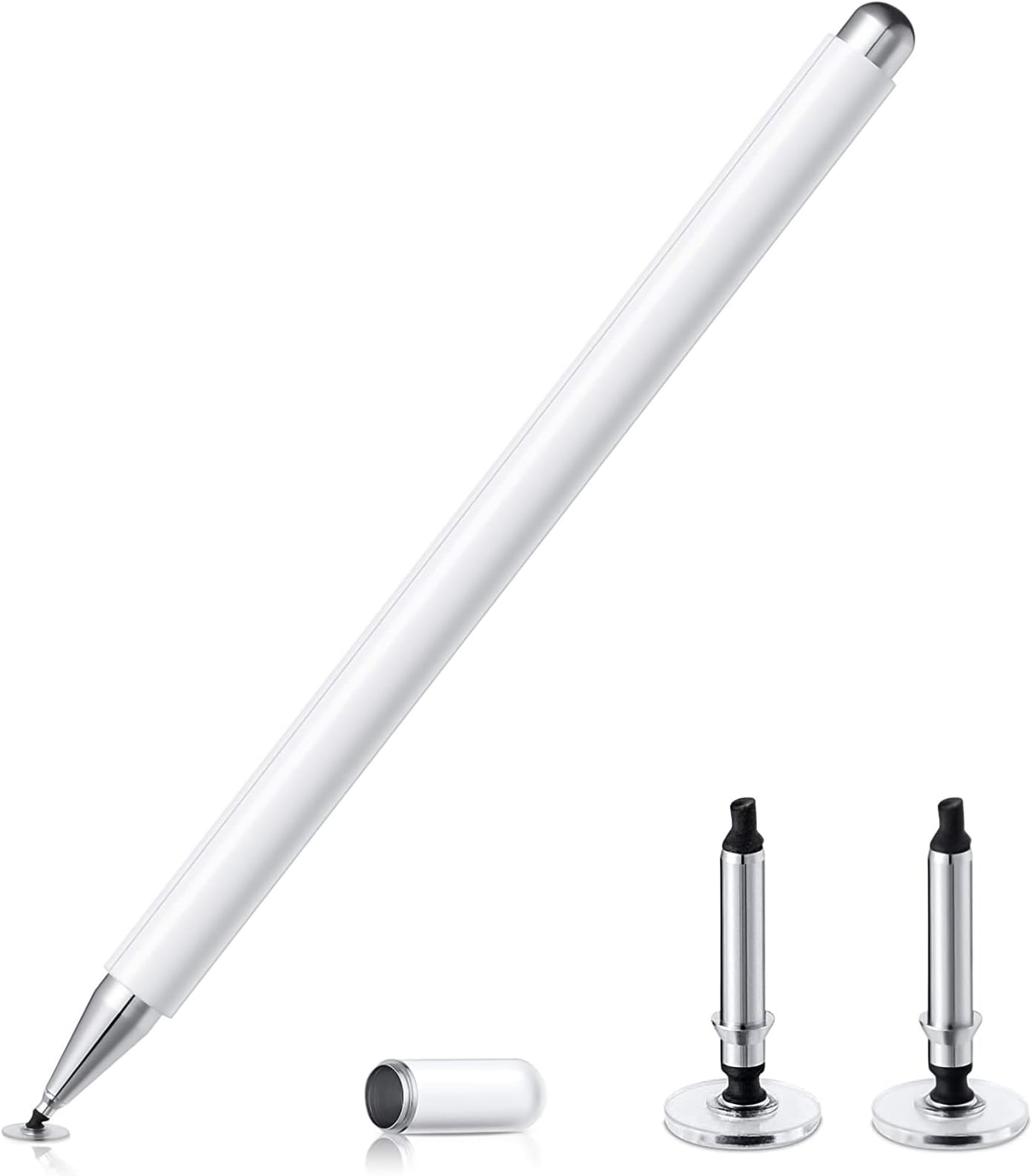 ORIbox Stylus Pens for Touch Screens,Stylus Pen for iPad,iPad Pro,iPad Air,iPhone,Android,Tablet,Samsung,HTC,Fire Tablet,Stylus Pencil,All Capacitive Touch Screen Device,White