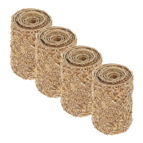 Botte de foin miniature YRYRYW cube de 2cm en paille haute densité pour micro-décors