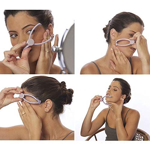 AMZYY Cordless Facial Threading Haarentfernung Für Frauen Die Alte Technik des Einfädelns Um Alle Unerwünschten… - Image 4