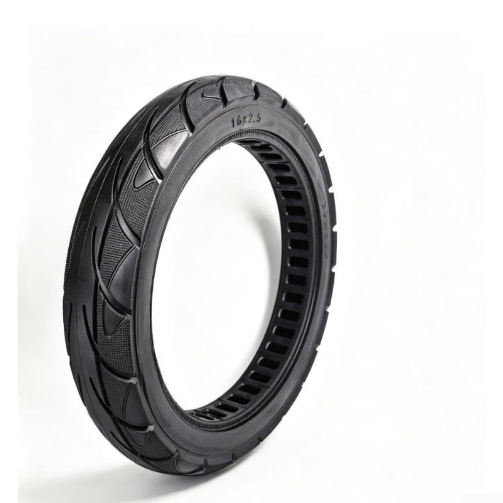 Pneu Plein 16x2.50 Structure pour Nid d'Abeille Scooter Pneu