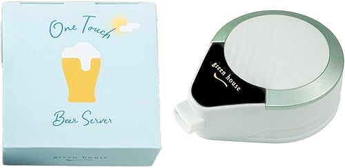 Miniatura 9 de GREEN HOUSE Servidor de cerveza ultrasónico de un solo toque que cabe sobre latas de cerveza, transformándolas en un grifo de cerveza de barril,