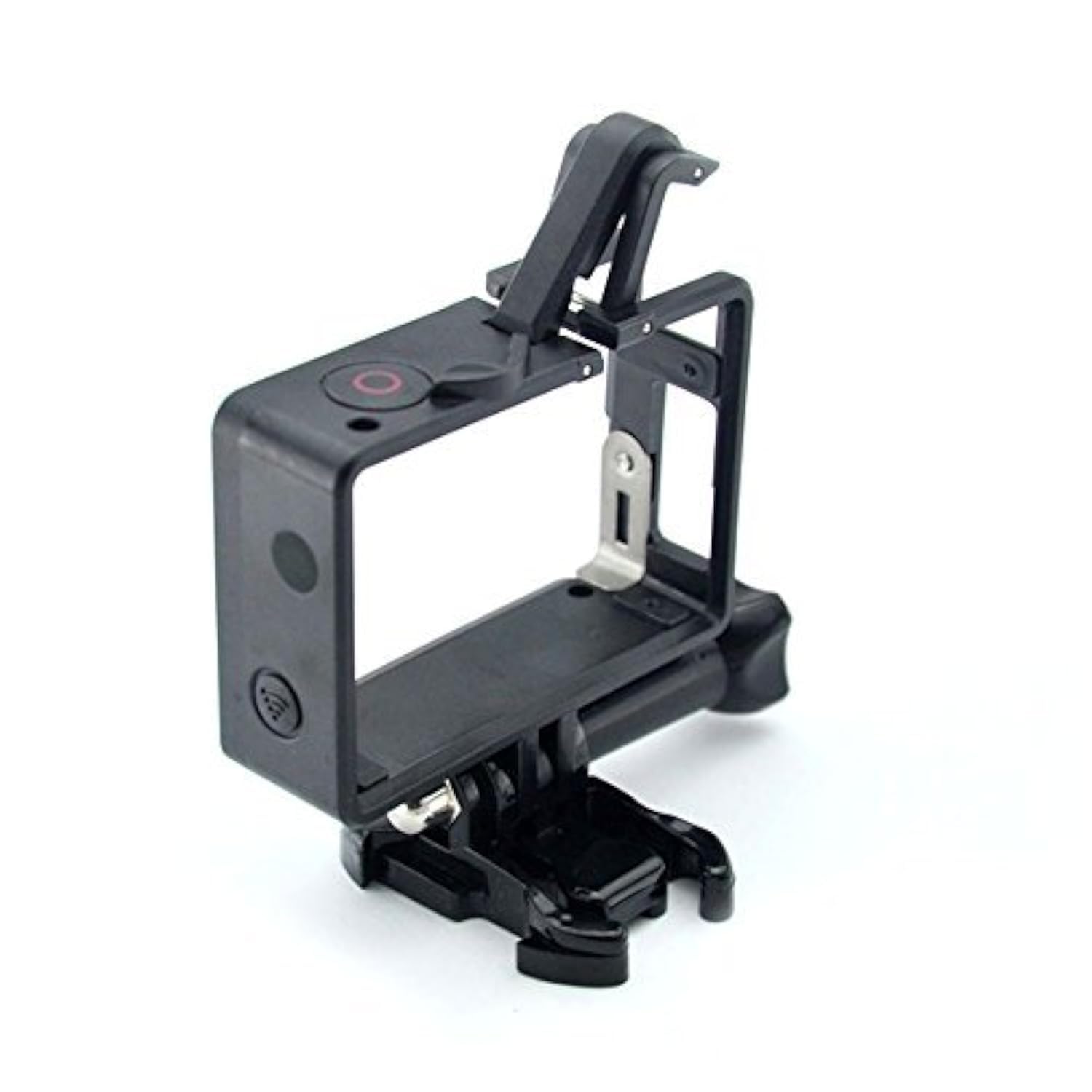 GLORICH Support de Cadre Standard pour GoPro Hero 4, Hero 3+, Hero 3 Plus, Hero 3 Standard Monture / 2 en 1 Support de Cadre(Com