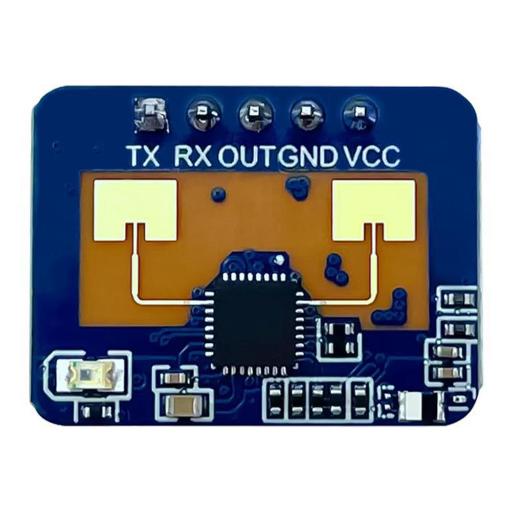LD2410C Human Presence Sensor Radar 24G Millimeterwellen-Bewegungserkennungsmodul Radar FMCW DC5V Einfach zu bedienen