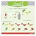 Thoughtfully Cocktails, Margarita Mixer Gift Set, 2.3 Ounces Each, Flavors Include Blood Orange, Strawberry, Mango, Watermelon, and Lime, Includes Rimming Salt, Pack of 4 (Contains NO Alcohol)