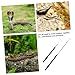 LIOOBO Snake Catching Tool Stainless Steel Telescopic Hook Snake Handling Telescopic Pole Multifunctional Pole