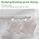 eioororriy 5PCS Microfibre Wire Dishcloths Non Scratch Steel Wool Cleaning Cloth With Diamond Lattice Weave For Kitchen Dishes Sinks And Stove Tops - Image 7