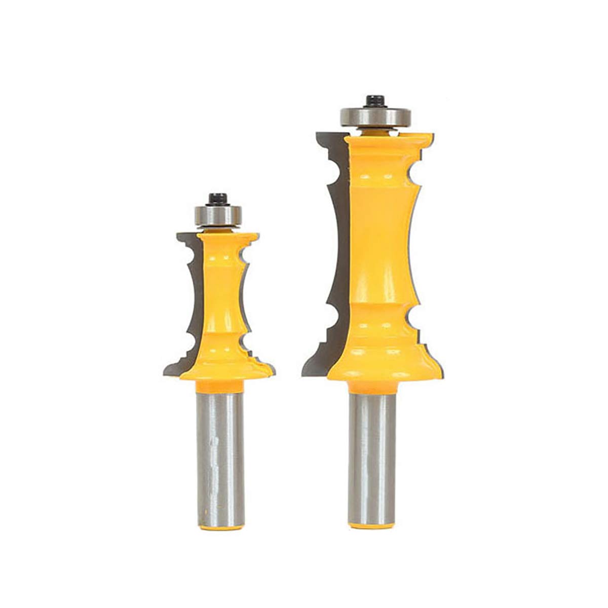 Broca para moldura de marco de inglete de 1/2 pulgada, 3-1/2 pulgadas, 4-1/2 pulgadas para puerta y cajón de moldura para herramientas de carpintería fresadora