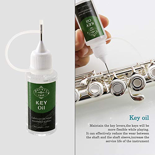 image for ROCHIX 1890 Rochix Flute Cleaner Care Cleaning Kit,Maintenance Kit,Nav