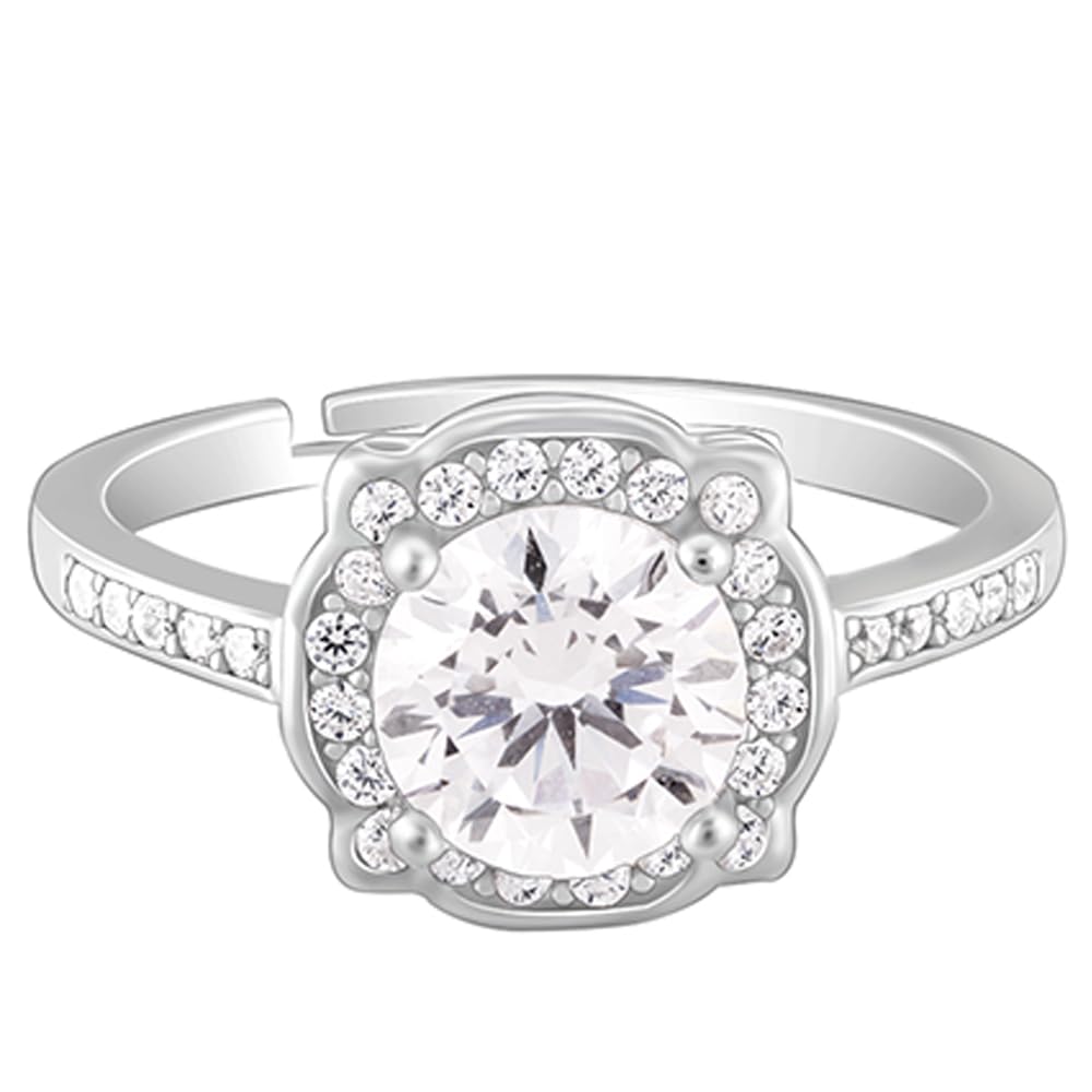 giva 925 Silver Sonata Ring, Adjustable | Gifts for Women and Girls | With Certificate of Authenticity and 925 Stamp | 6 Months Warranty*-picture-47