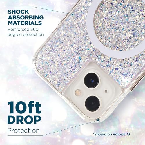 Coque de luxe iPhone 15 Plus Case-Mate Twinkle design scintillant premium MagSafe - 7