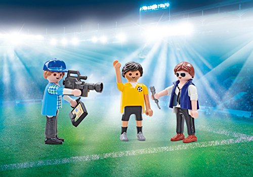 Preisvergleich Produktbild PLAYMOBIL 9825 Fernsehteam beim Interview (Folienverpackung)