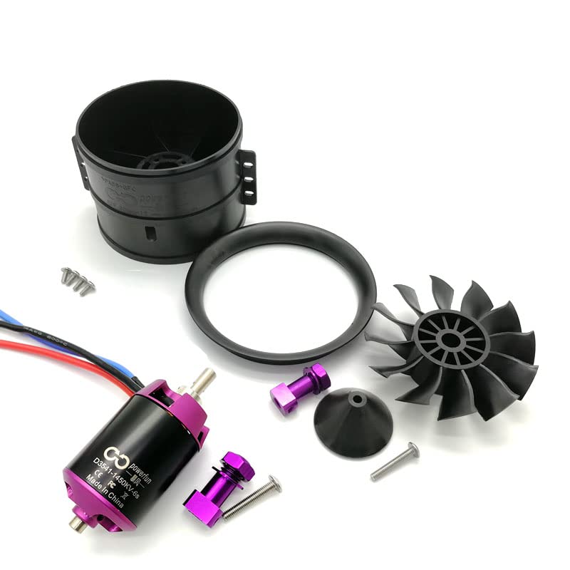 Amazon.co.jp: powerfun edf 90mm 12ブレードedf 6 s 8 s rcジェット