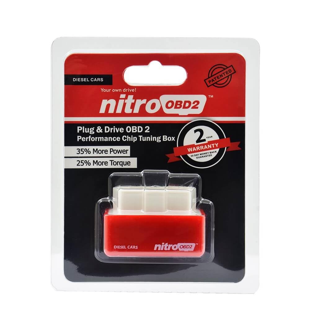 Nitro OBD2 Francia Diesel Nuevo Modelo 2025 Doble Chip de Rendimiento Potencia Par Chiptuning Caja Adicional