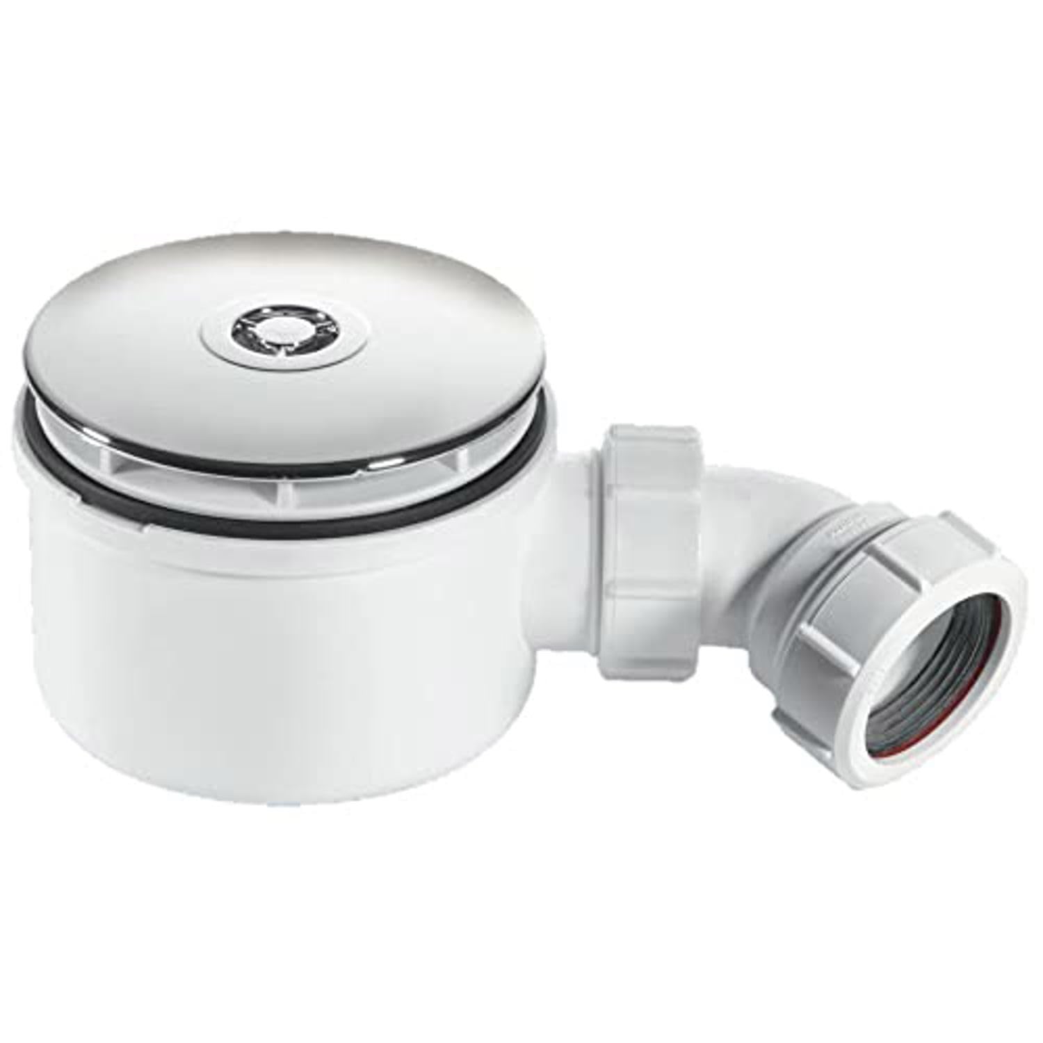 McAlpine ST90CP10-70 Shallow Shower Trap 90mm Chrome
