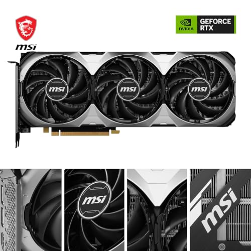 GeForce RTX 4060 Ti VENTUS 3X 16G OC Scheda grafica - RTX 4060 Ti GPU, 16GB GDDR6 (18Gbps/128-bit), PCIe 4.0 - 3 x TORX Fan 4.0 - HDMI 2.1a, DisplayPort 1.4a - Scheda video - Immagine 1