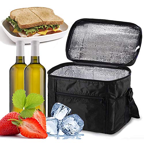 Henan Bolsa Refrigeradora para Picnic, Portatil Bolsas Térmicas Almuerzo, Adecuado para Uso en Oficinas, Escuelas, Picnics, Viajes, Campamentos y Otras Actividades Al Aire Libre