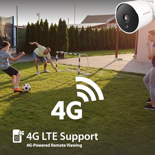 Image of CP PLUS 3MP Outdoor Bullet CCTV Camera | 4G SIM-Based Wireless Security Camera | Motion & Human Detection | Night Vision 25M | Two-Way Audio | Built-in Siren | Mobile App Support | EZ-R31G