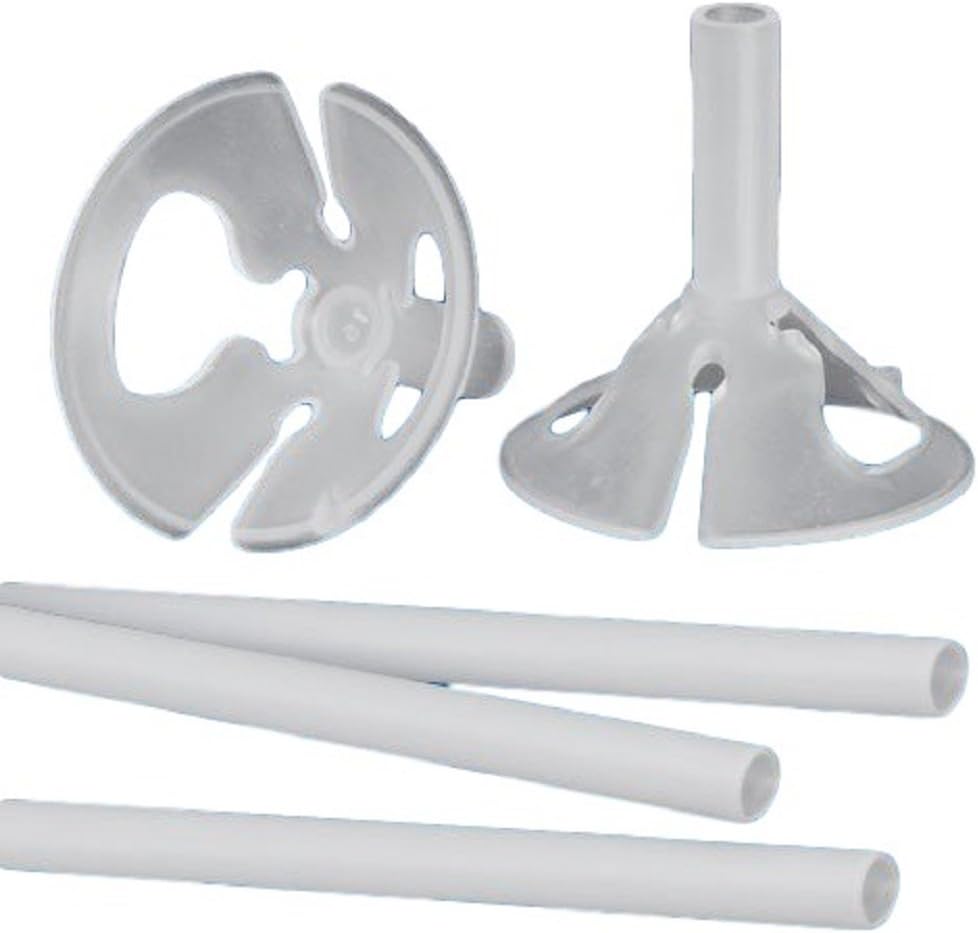 12 sets maxi balloon cups and sticks for large latex and Mylar balloons 20" long