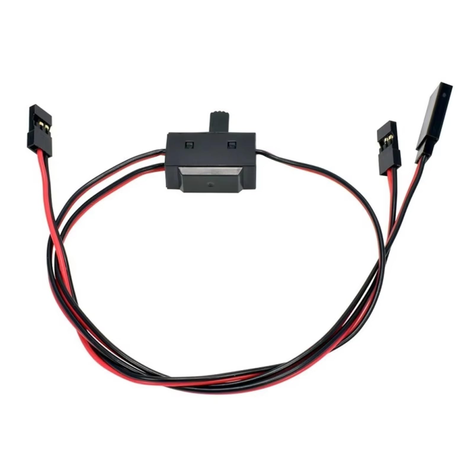 Accesorio De Coche RC para Futaba Jr Conector JST Cable Y del Receptor De Control Remoto con Interruptor De Encendido/Apagado para Piezas Y Mejoras De Vehículos De Orugas RC