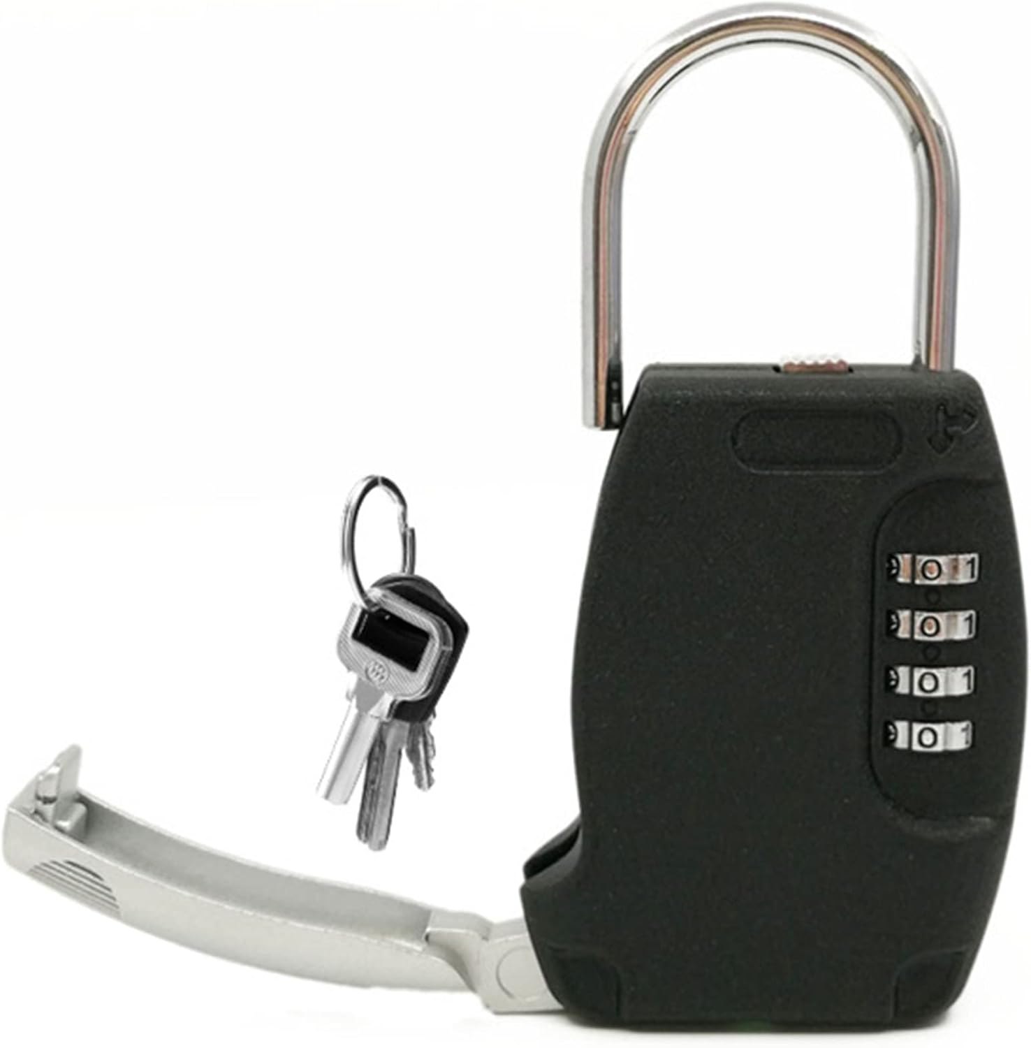 Key Lock Box Key Lock Box Portable 4 Digit Combination Key Box Outdoor