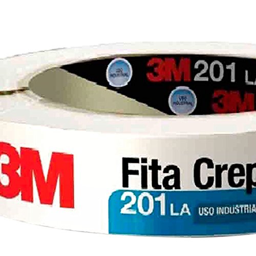 Fita Crepe 201LA Industrial 24 mm x 50 m-3M-HB004415376