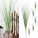 Cepewa Graszweige 6er Set | 100cm Kunststoff grün | Kunstpflanze Deko-Gras Ziergras (1 x 6er Set Graszweige 100cm)