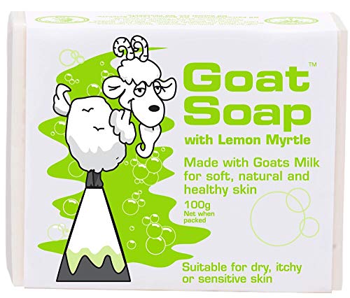 Goat Soap w/ Lemon Myrtle, 3.5 oz