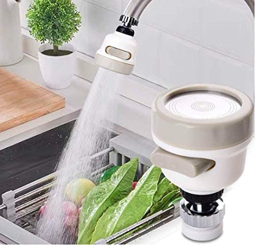 ikis Flexible Kitchen Tap Head Movable Sink Faucet 360° Rotatable ABS Sprayer Removable Anti-Splash Adjustable Filter Nozzle Swivel Water Saving Aerator 3 Modes Kitchen tap (B0BKXV6PCY) Amazon Price History, Amazon Price Tracker