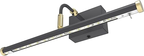 Miniatura 2 de Cocoweb Luz de imagen delgada montada en la pared de 16" en bronce aceitado