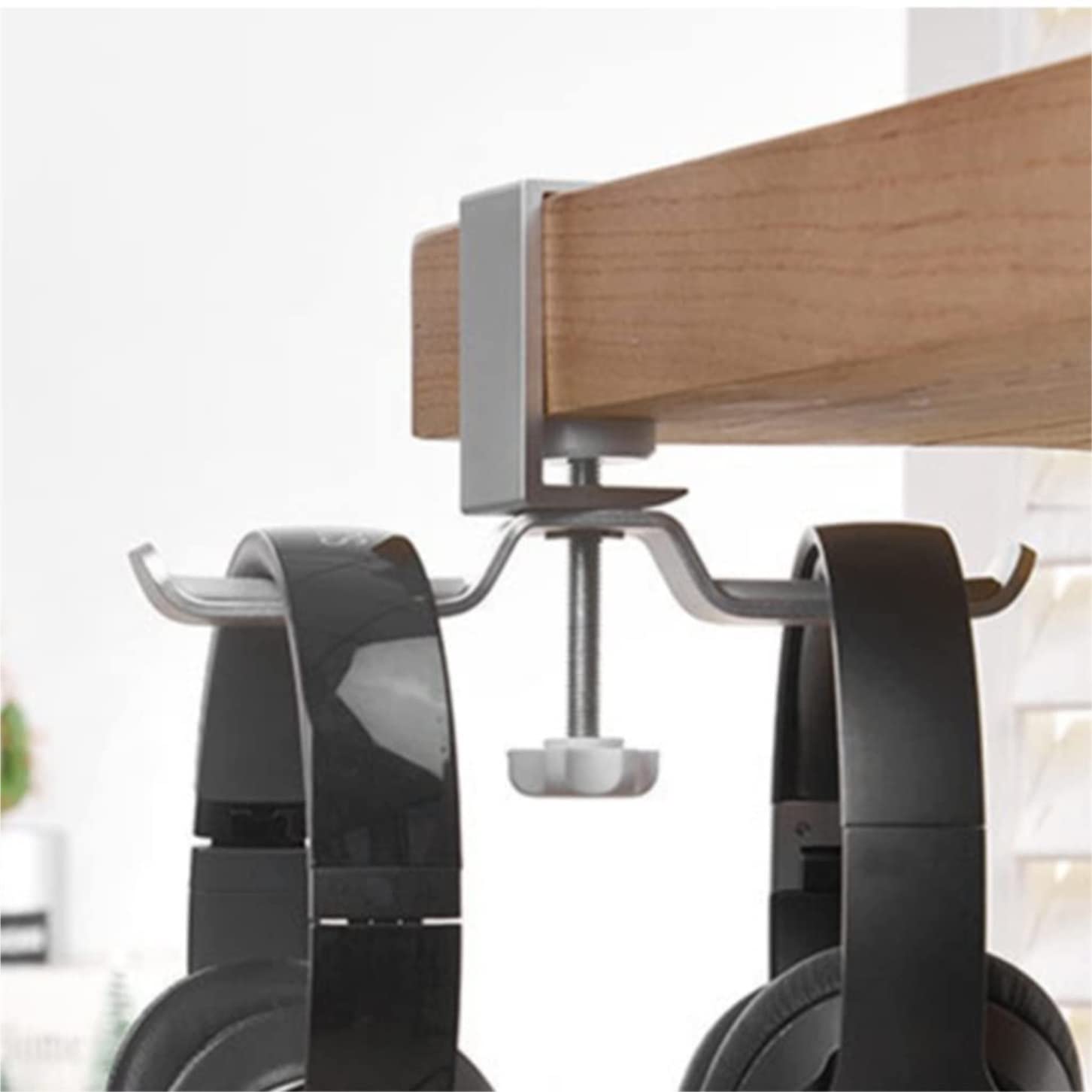 Supporto Per Cuffie Stand Cuffie Supporto Per Gancio Per Cuffie Creative Gancio Per Cuffie Da Gioco In Metallo Supporto Per Display A Clip Da Scrivania Supporto Per Cuffie Da Scrivania ( Blue : Black