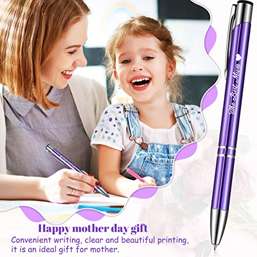 Penna Viola con Best Mum Penna a Sfera con