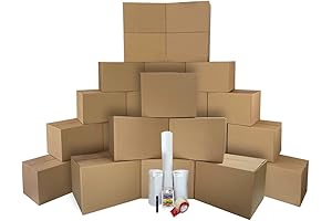 UBOXES Moving Boxes: Expansive Moving Kit for 3 Bedroom Houses