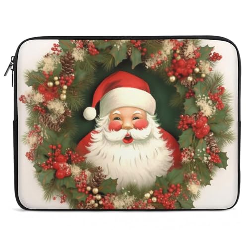 Funda Para Laptop 13 Pulgadas Santa Claus Resistente Al Agua miniatura 1