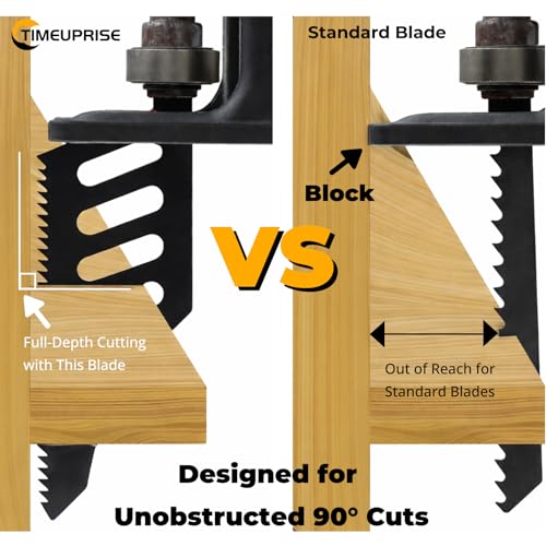TIMEUPRISE T142HB Extra Wide Jigsaw Blades