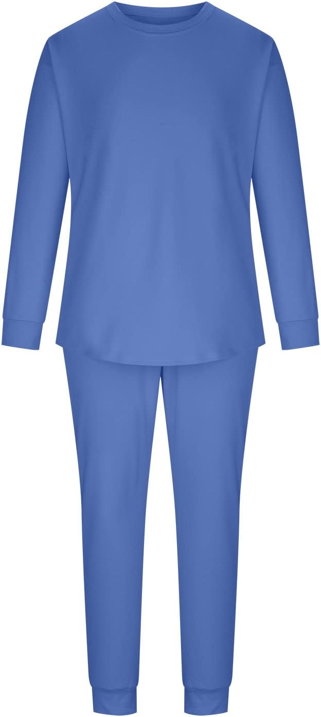 Track Suit for Men Set Athletic Jogging Sweatsuit Casual Crewneck Sweatshirts Pullover and Pants 2 Piece Outfits