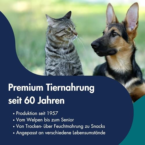 DR.CLAUDER'S - Selected Meat Prebiotic | Nassfutter in Lebensmittelqualität mit Inulin für eine gesunde Darmflora bei ausgewachsenen Hunden. Alleinfutter in der Dose | 400g Kalb&Gemüse