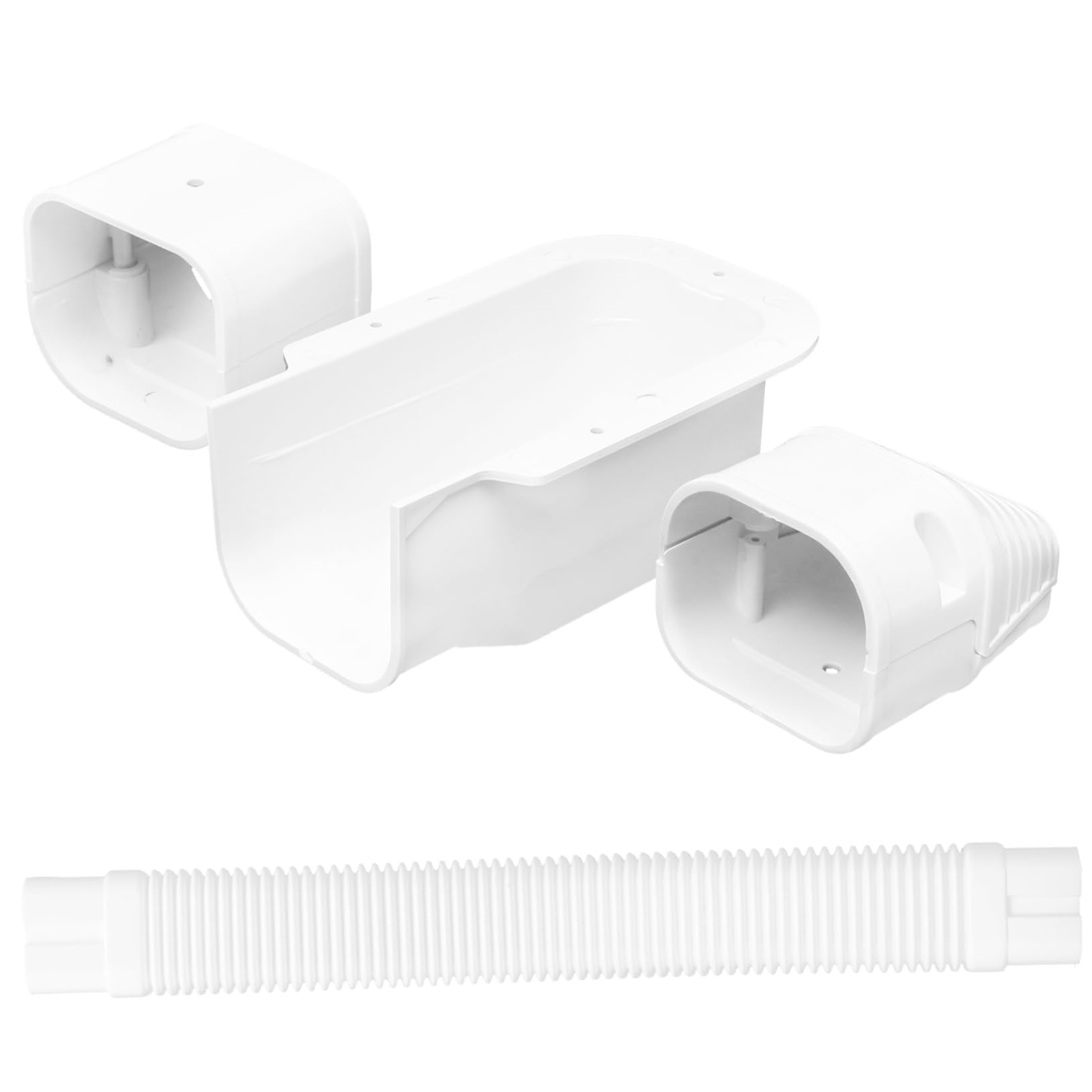 Protection tuyau climatisation extérieur gaine isolante pour conduit central