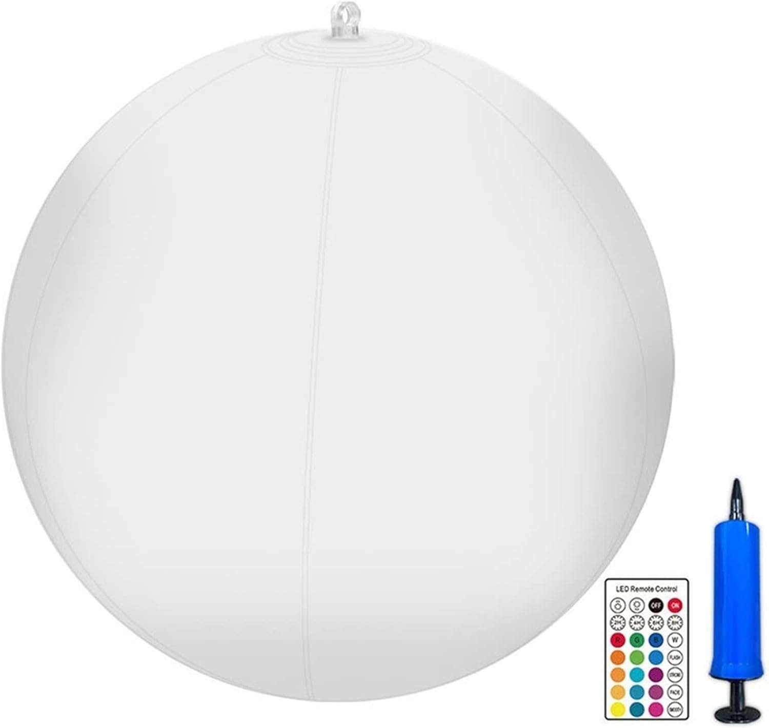 Outdoor Luminous Ball Solar Lawn Light Inflatable Swimming Pool Light LED Water Floating RGB Colorful Atmosphere Decor Lamp(1 PCS)