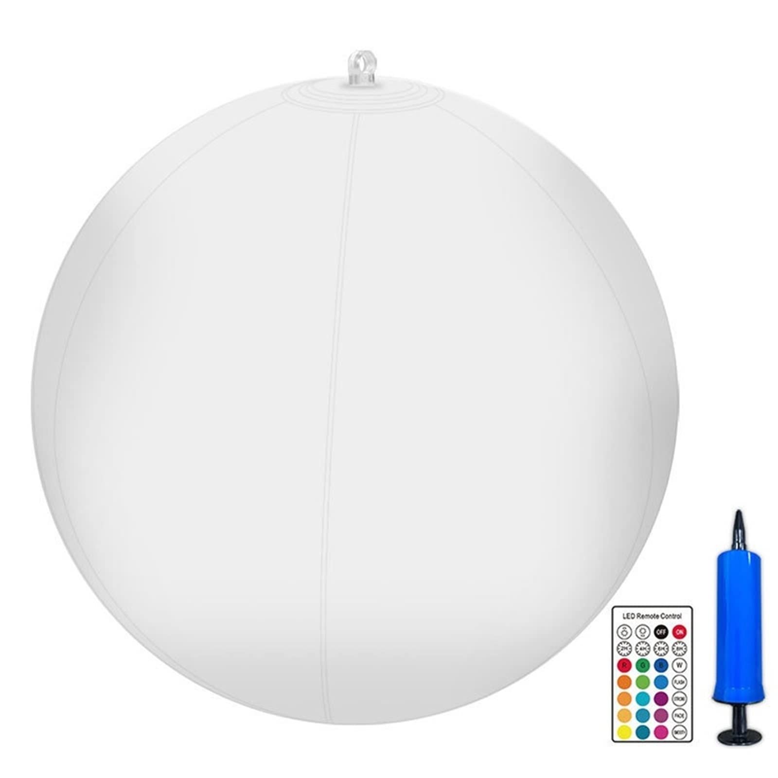 Luce solare gonfiabile per piscina, luce da giardino luminosa con telecomando, lampada galleggiante RGB che cambia colore per feste in giardino, decorazione impermeabile