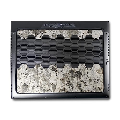 Image of MightySkins Skin Compatible with Alienware M18 R1 (2023) Full Wrap Kit - Blasted Concrete | Protective, Durable, and Unique Vinyl Decal wrap Cover | Easy to Apply & Change Styles | Made in The USA