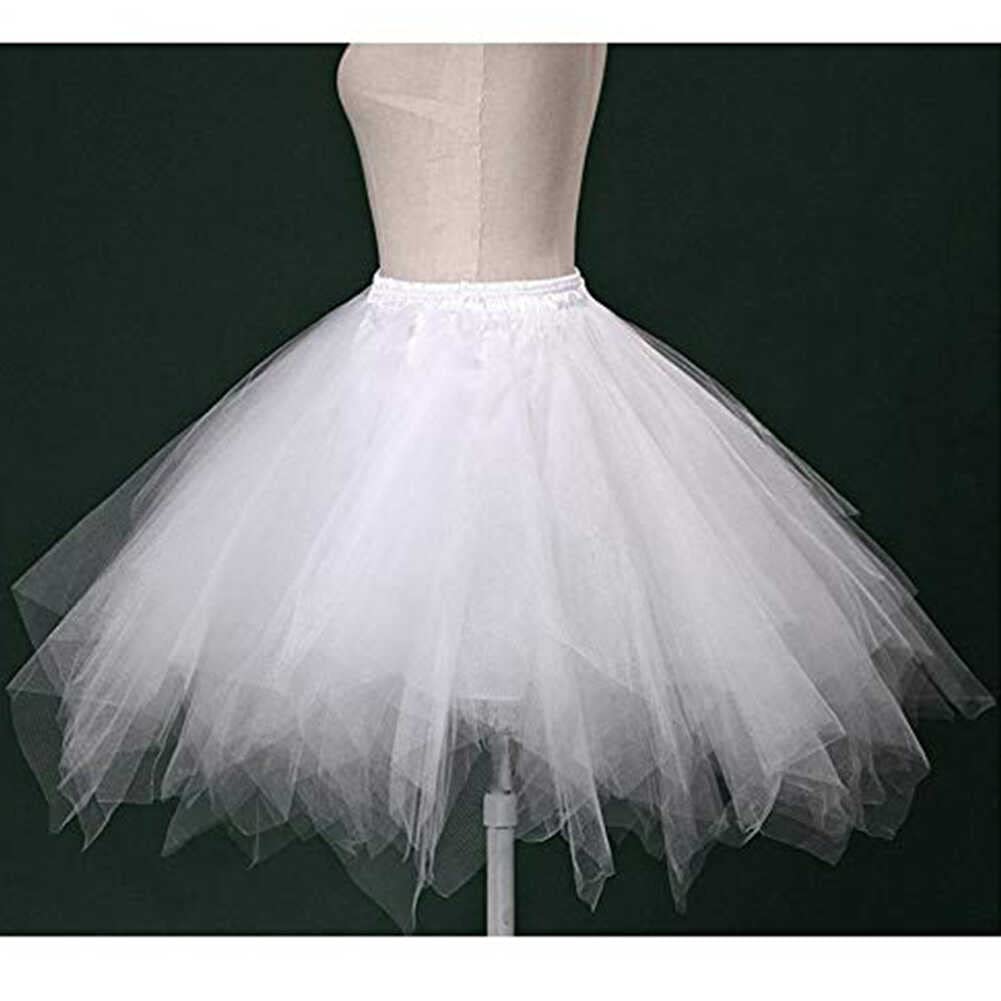 Falda tutú de tul para mujer, estilo años 50, vintage, para ballet, baile, fiesta de cosplay