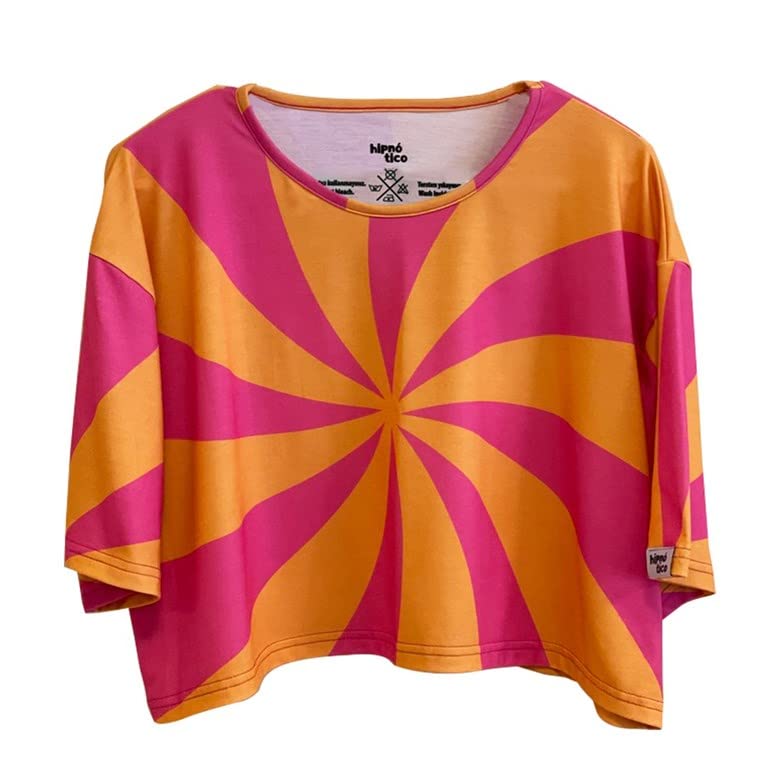 Hipnotico Orange Crop T-Shirt, One Size