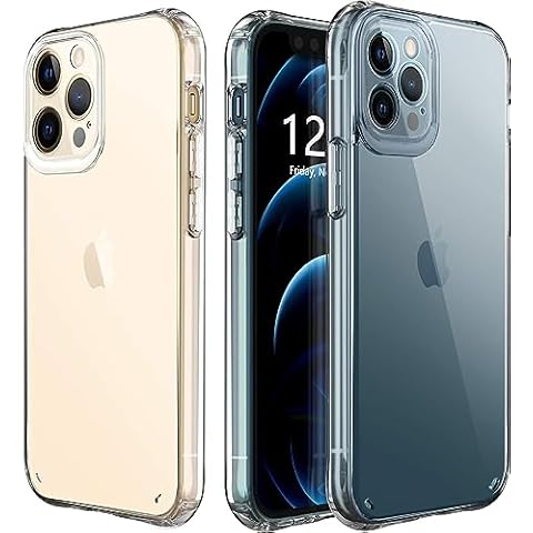 CoolBELL Clear Phone Case for iPhone 12 Pro Max 6.7 inches Transparent TPU Shockproof Phone Covers for Women Men Boy Girls (Clear) Cover