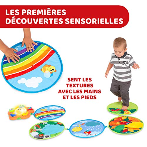Chicco Marelle de la Jungle Tapis de Jeu Musical pour Bébés et Enfants Jouet Electronique et Interactif avec Sons et Lumières Jeu de la Marelle 2 Modes de Jeu 150 cm Jouet Enfant de 2 à - vue 4