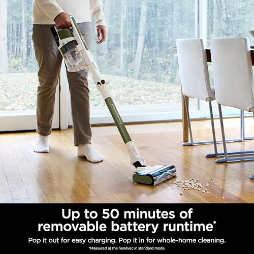 Image of Shark PowerPro Flex Pet Plus Cordless Vacuum, Olive, IZ387H