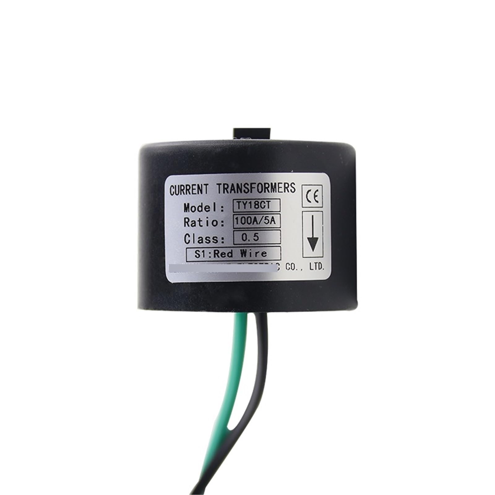 Mini compteur électrique type rail avec transformateur de courant 100A(5A) haute précision - 5